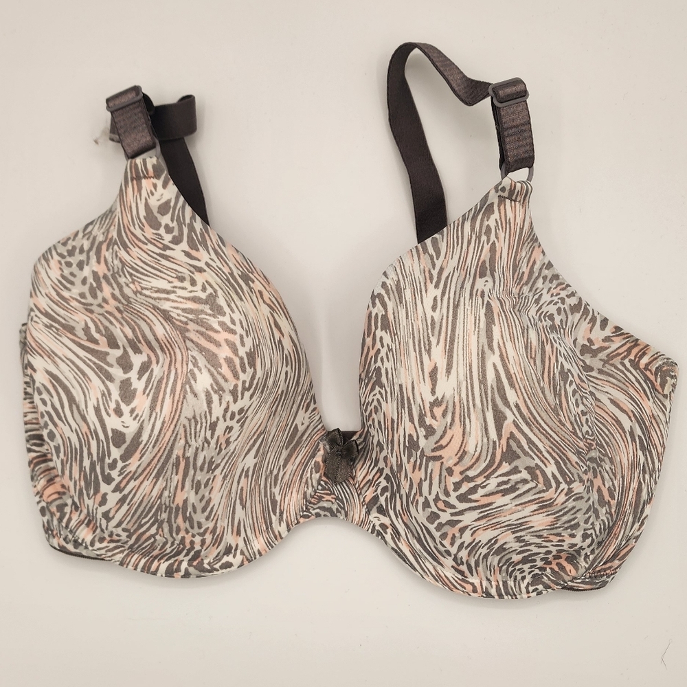 Maidenform Lined Bra Mixed Animal Print 34DD